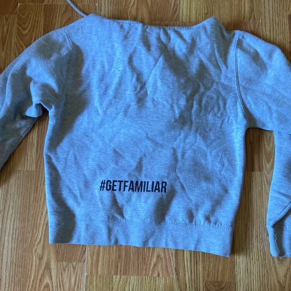 grey wlkn oversized loungewear comfy hoodie - Picture 2 of 3